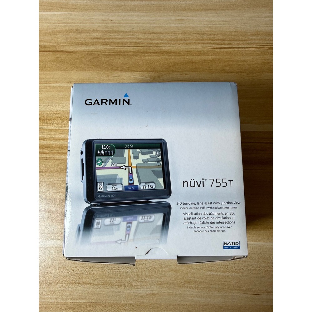 Garmin Nuvi 755T GPS Navigator‎ 4.3 Inch Touchscreen Traffic Maps Car Vehicle